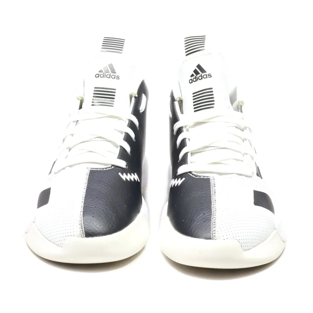 Adidas Pro Next 2019 Sport Shoes Leather White Colour For Men