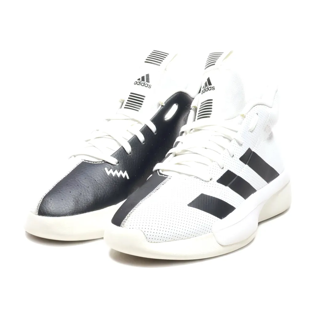 Adidas Pro Next 2019 Sport Shoes Leather White Colour For Men