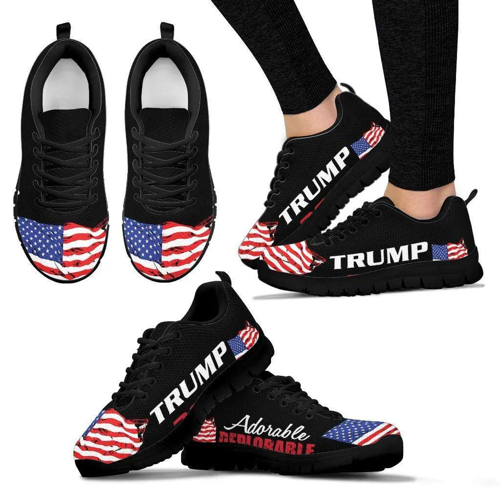 Adorable Deplorable Trump 2020 Running Shoes