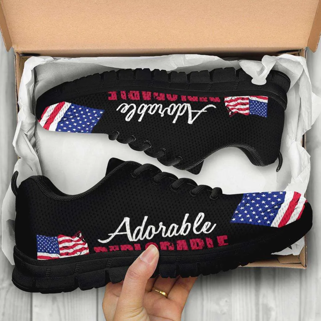 Adorable Deplorable Trump 2020 Running Shoes