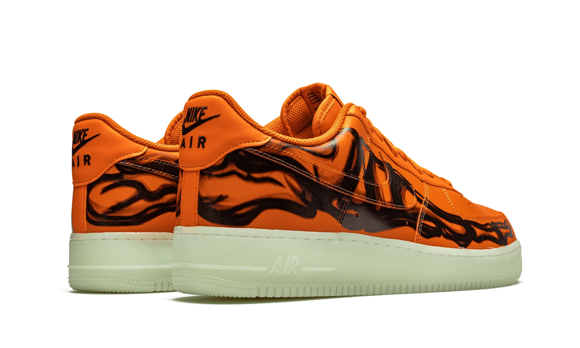 AIR FORCE 1 ORANGE SKELETON