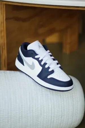 AIR JORDAN 1 LOW (GS) "MIDNIGHT NAVY"