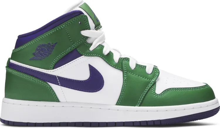 Air Jordan 1 Mid GS Hulk, green