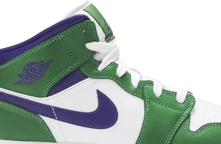 Air Jordan 1 Mid GS Hulk, green