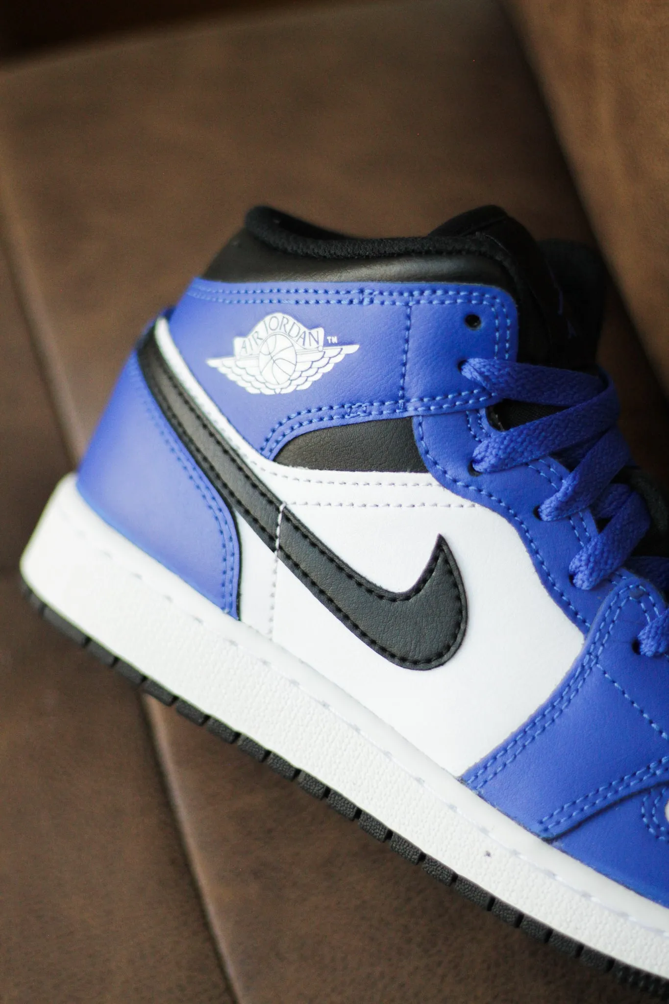 AIR JORDAN 1 MID (GS) "GAME ROYAL"