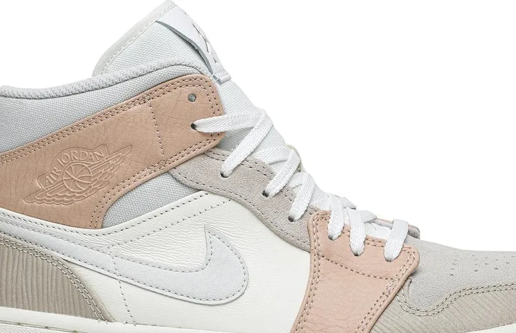 Air Jordan 1 Mid Milan Sneakers, Tan