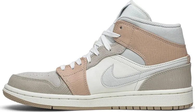 Air Jordan 1 Mid Milan Sneakers, Tan