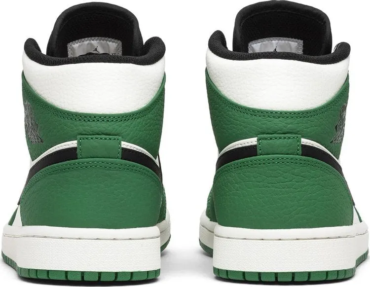 Air Jordan 1 Mid Pine, white-green