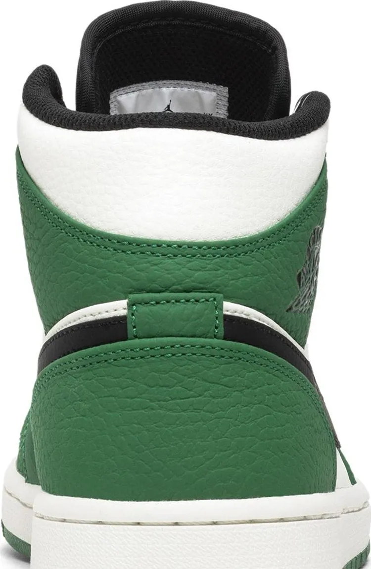 Air Jordan 1 Mid Pine, white-green