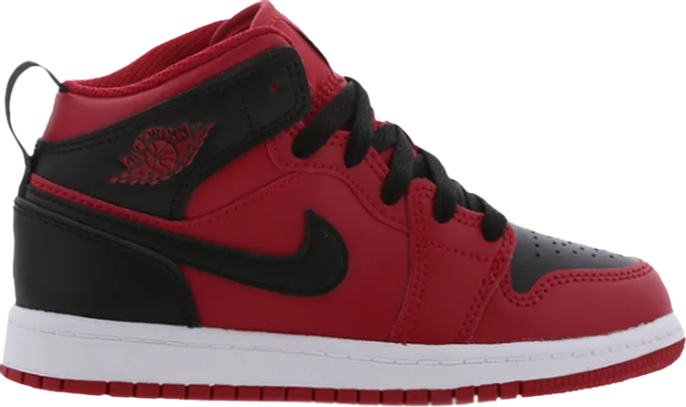 Air Jordan 1 Mid PS Reverse Bred, red