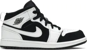 Air Jordan 1 Mid PS Tuxedo, white