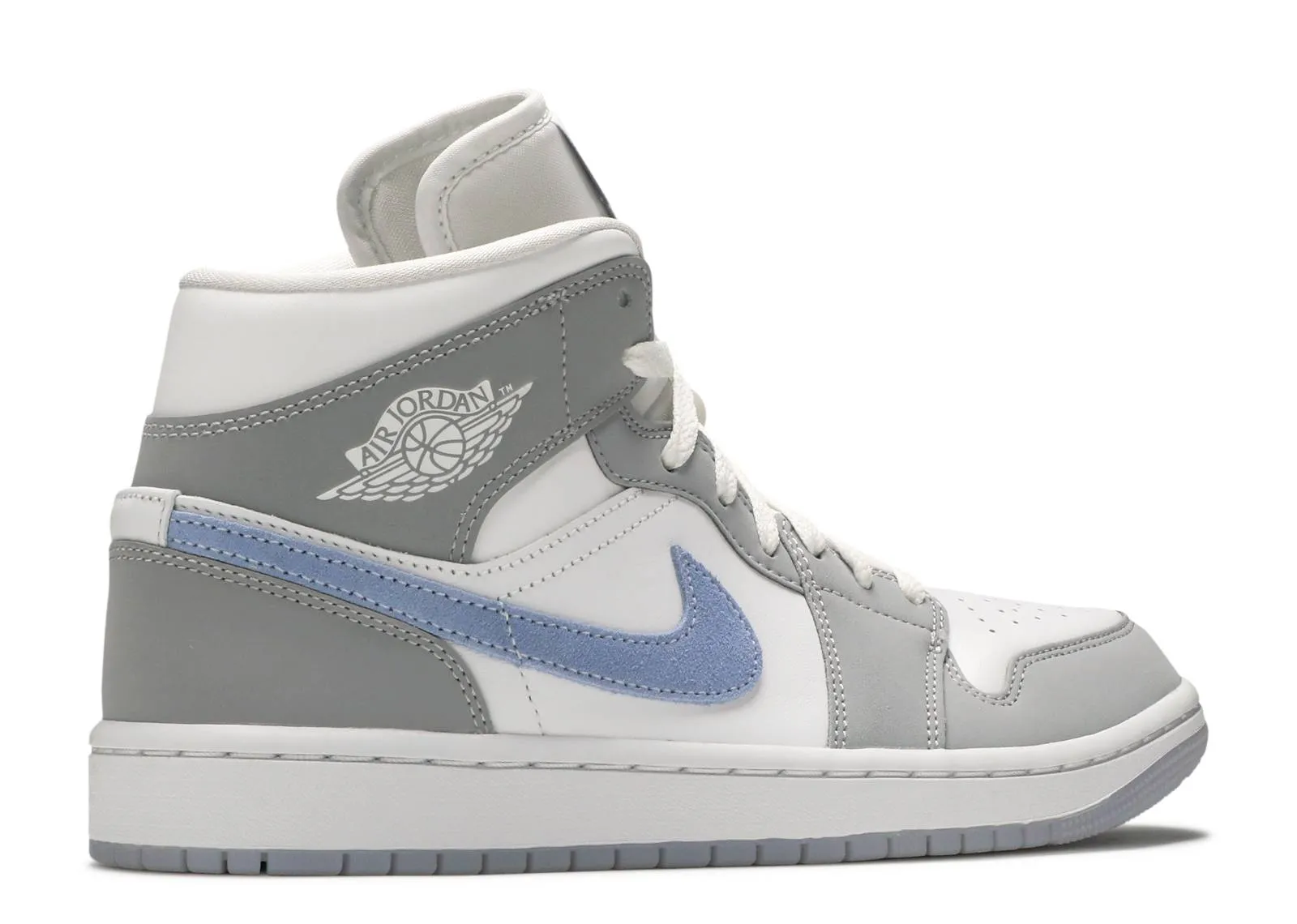 Air Jordan 1 Mid - Wolf Grey Aluminum