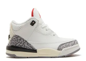 Air Jordan 3 (TD) - Reimagined White Cement