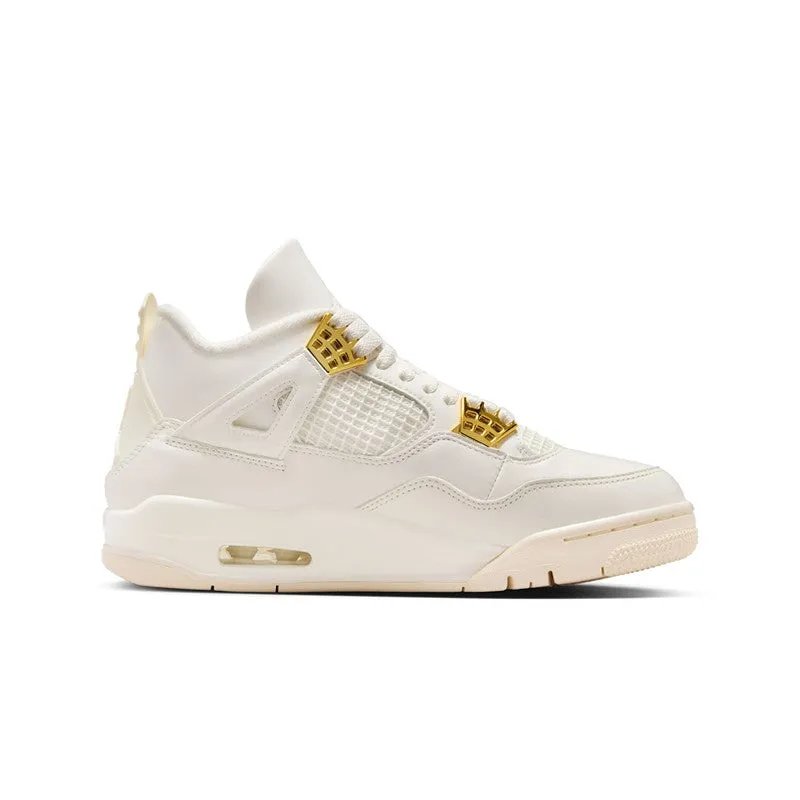 Air Jordan 4 Retro "White and Gold"