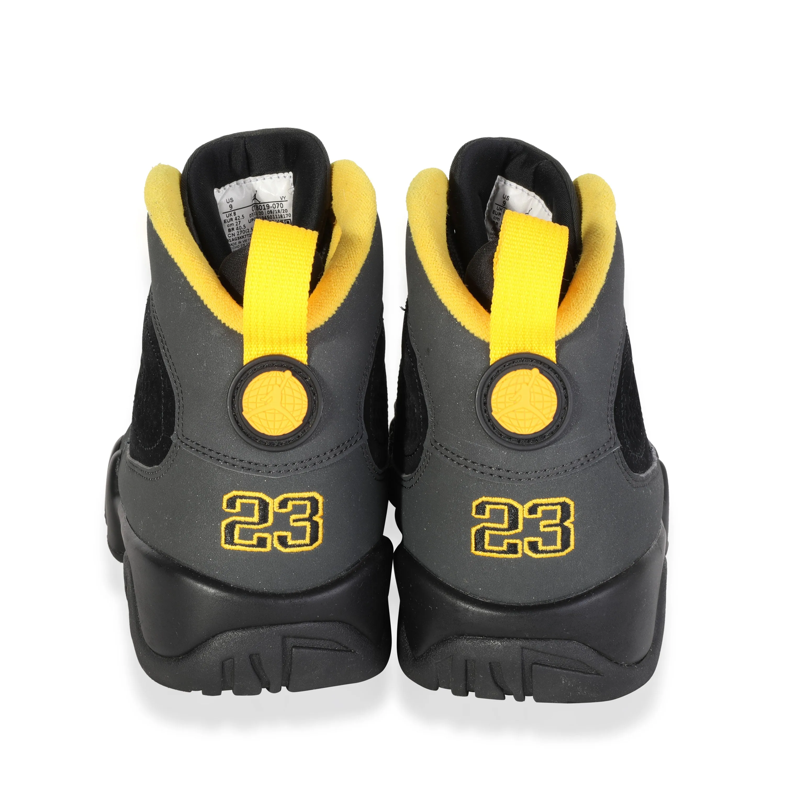 Air Jordan -  Air Jordan 9 Retro Dark Charcoal University Gold (9 US)