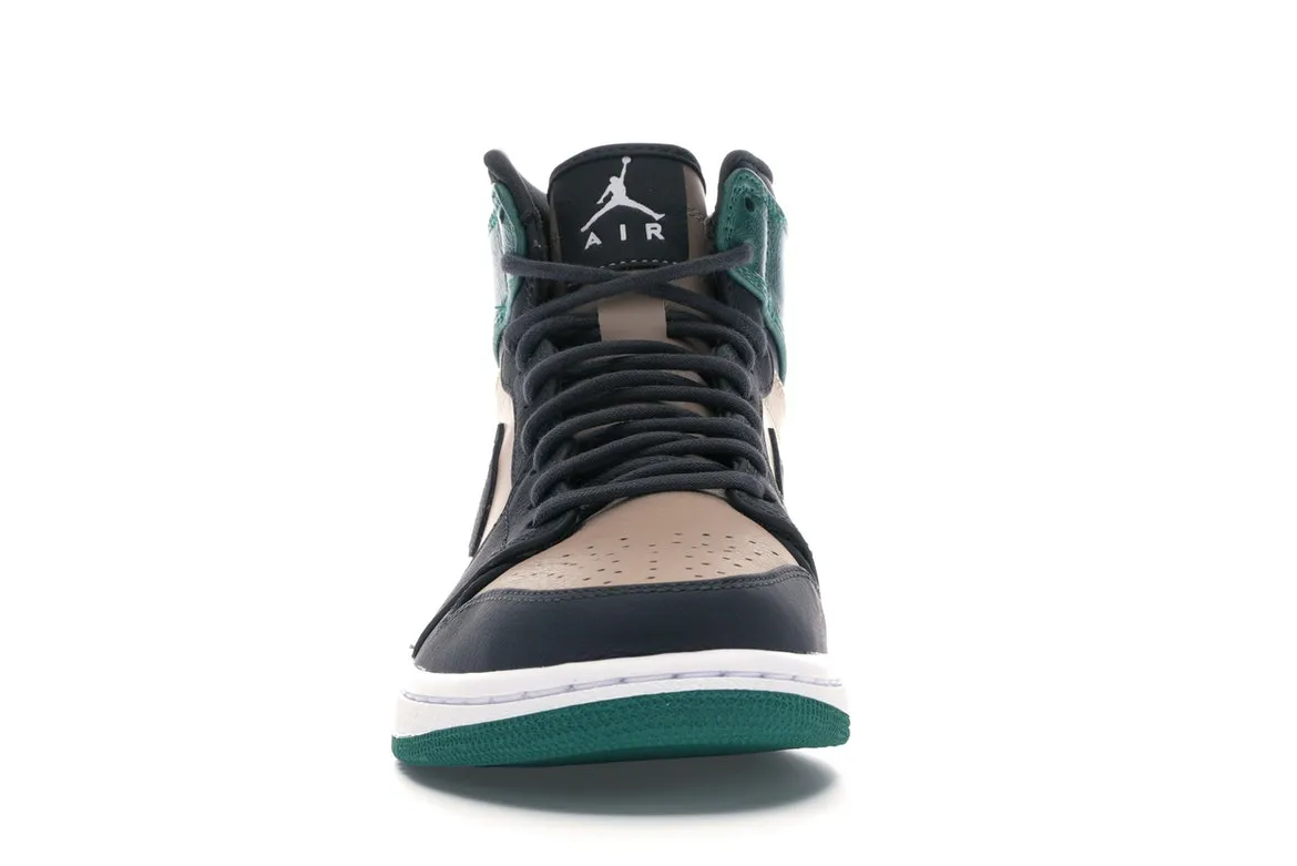 Air Jordan Retro 1 High "Bio Beige Anthracite Mystic Green" (W)