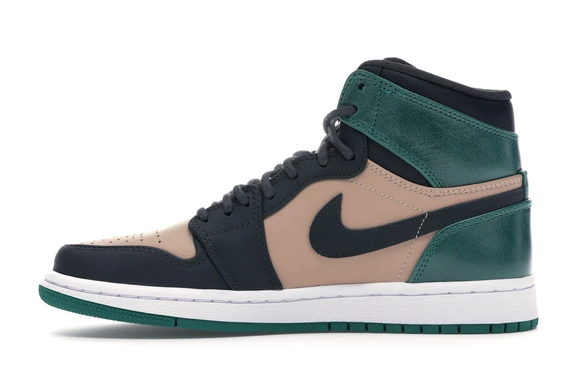 Air Jordan Retro 1 High "Bio Beige Anthracite Mystic Green" (W)