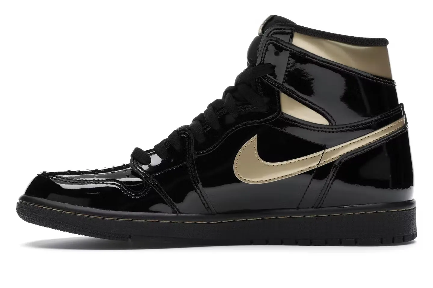 Air Jordan Retro 1 High "Black Metallic Gold" 2020