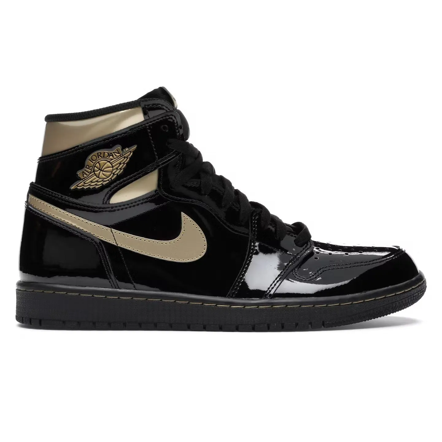 Air Jordan Retro 1 High "Black Metallic Gold" 2020