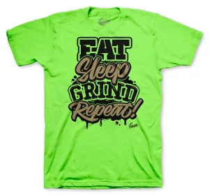 Air Max Green Camo Shirt - Daily Routine - Neon Green