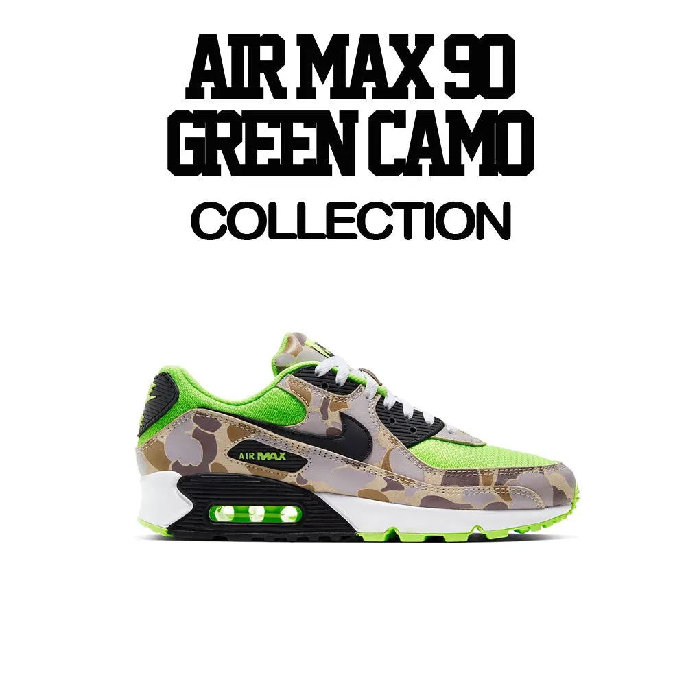 Air Max Green Camo Shirt - Daily Routine - Neon Green