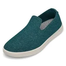 Allbirds Wool Loungers - LIMITED EDITION: Green uper (cream sole)