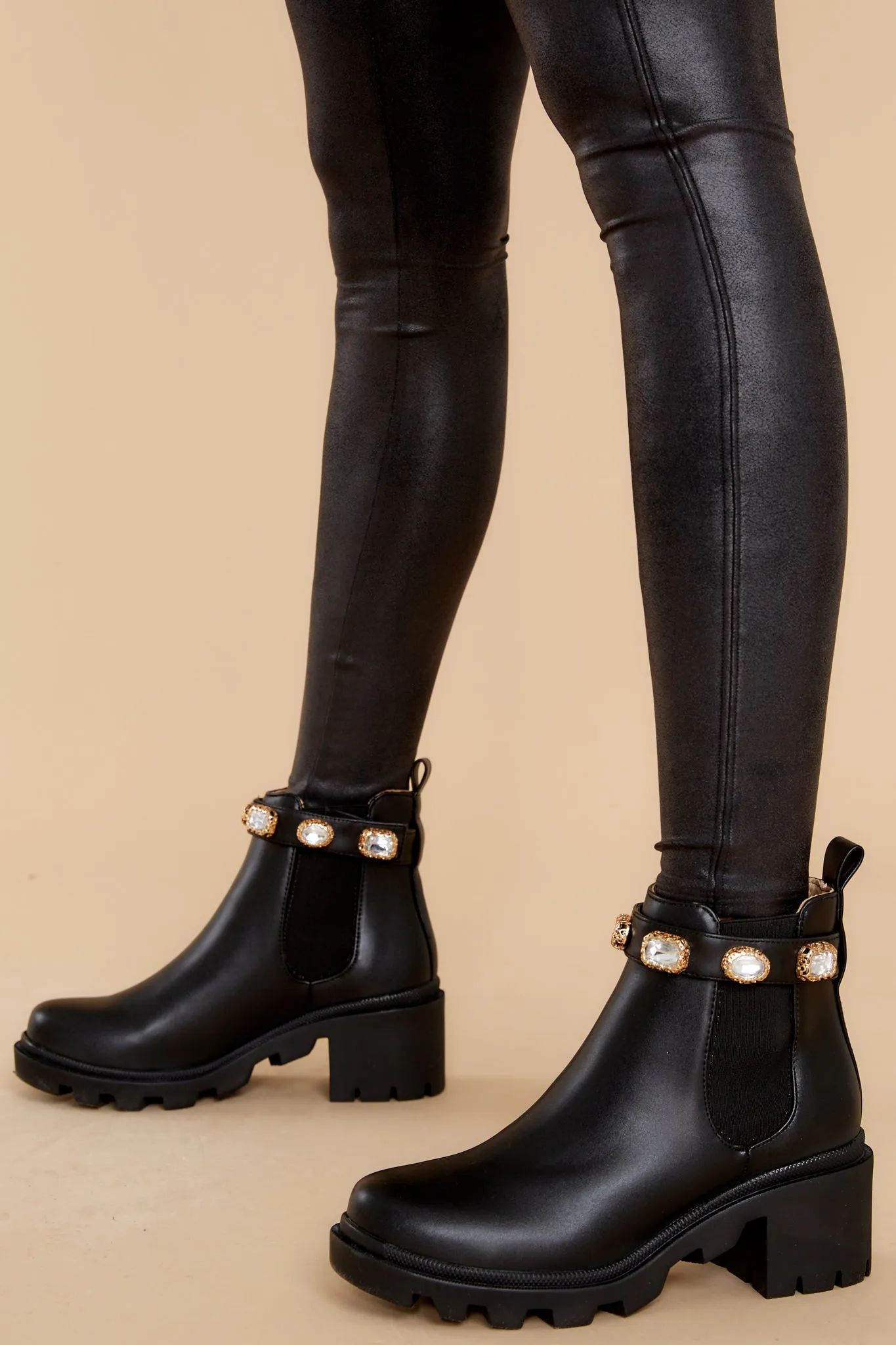 Amulet Black Ankle Booties