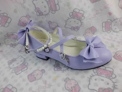 Antaina~Thin Heel Princess Lolita Shoes Plus Size 45-48