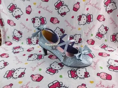 Antaina~Thin Heel Princess Lolita Shoes Plus Size 45-48