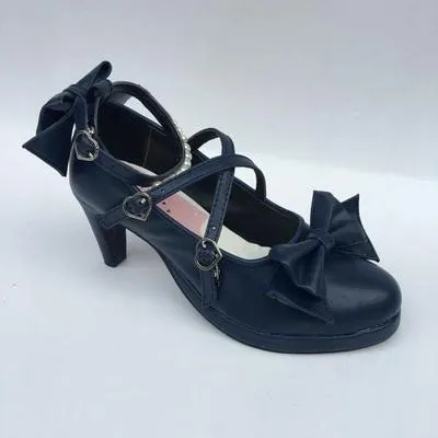 Antaina~Thin Heel Princess Lolita Shoes Plus Size 45-48