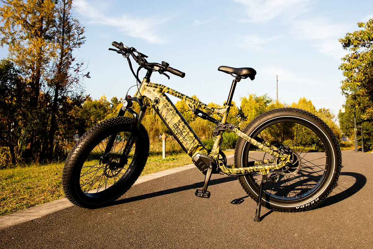 Apex Full Suspension Fat Tire Ebike 1000W