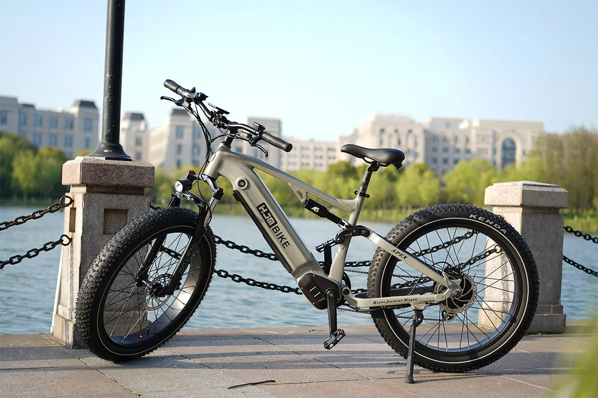 Apex Full Suspension Fat Tire Ebike 1000W