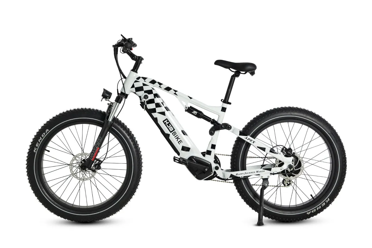 Apex Full Suspension Fat Tire Ebike 1000W