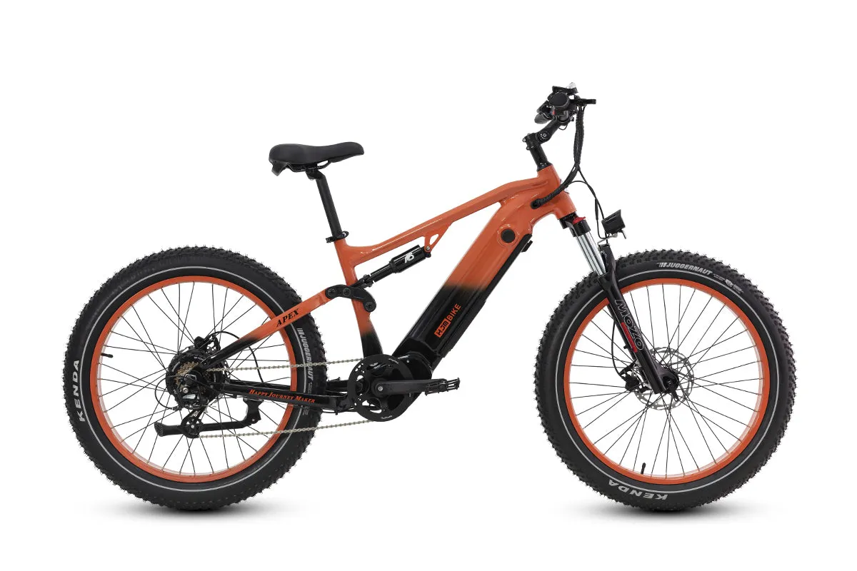 Apex Full Suspension Fat Tire Ebike 1000W