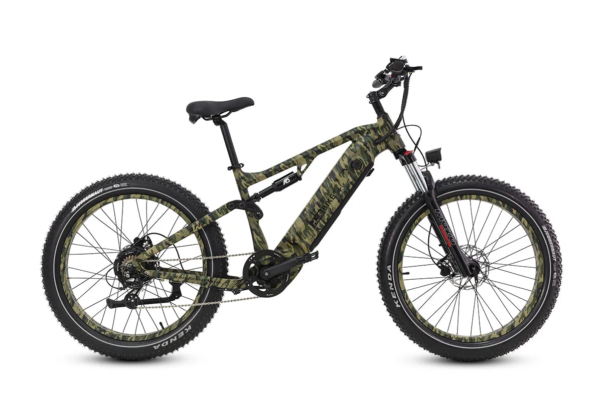 Apex Full Suspension Fat Tire Ebike 1000W