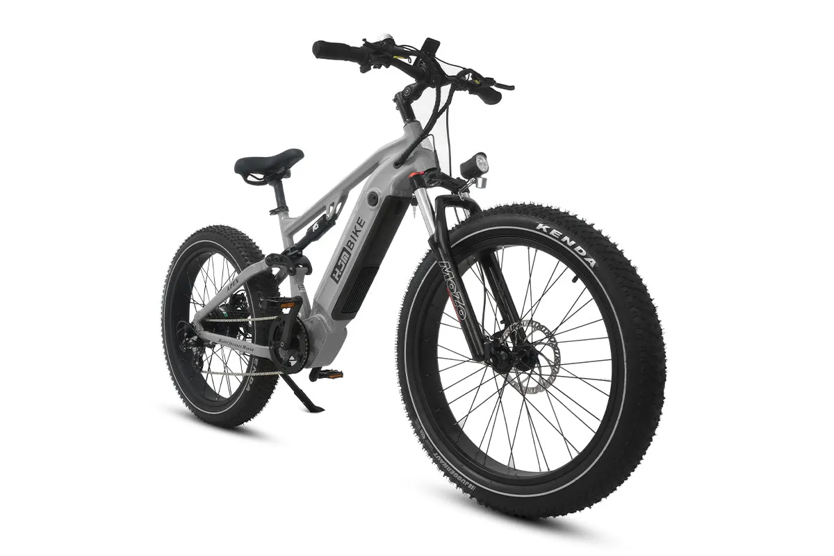 Apex Full Suspension Fat Tire Ebike 1000W