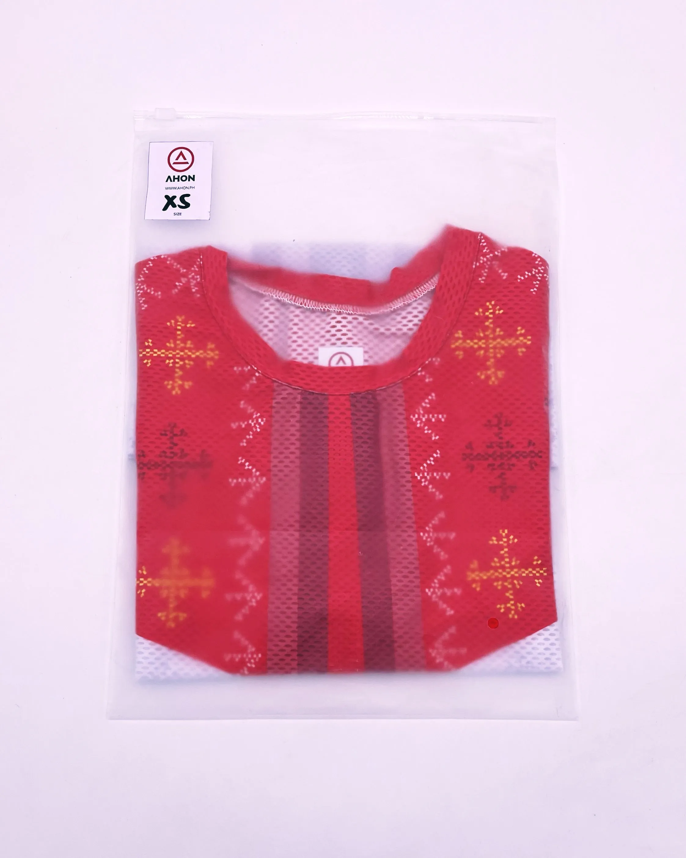 Apo Maxvent SS Shirt (white / red) - dri fit mesh