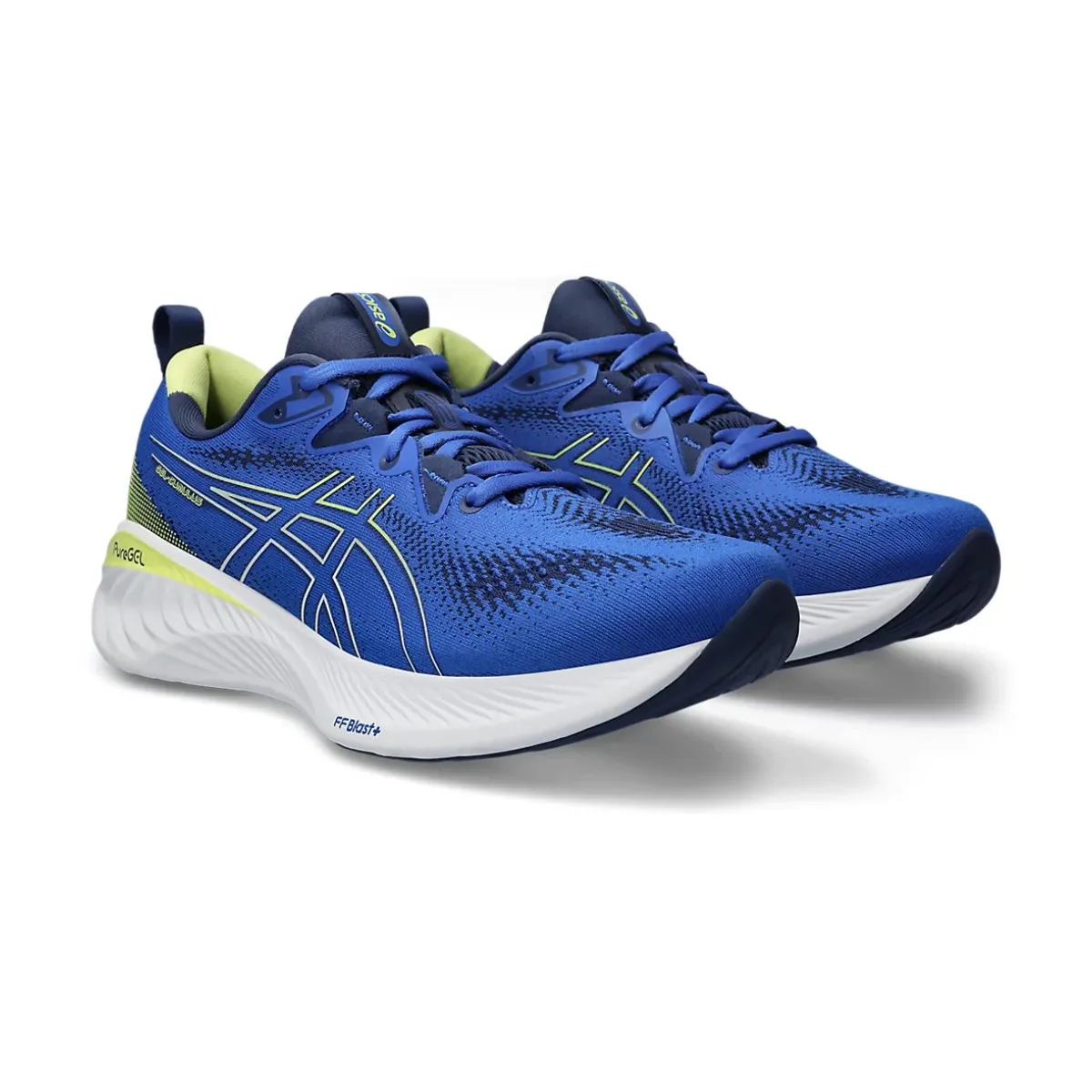 Asics Gel Cumulus 25 Blue Yellow  Shoes