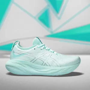 ASICS GEL NIMBUS 25 (W) - (SOOTHING SEA/ PURE SILVER) RUNNING SHOES