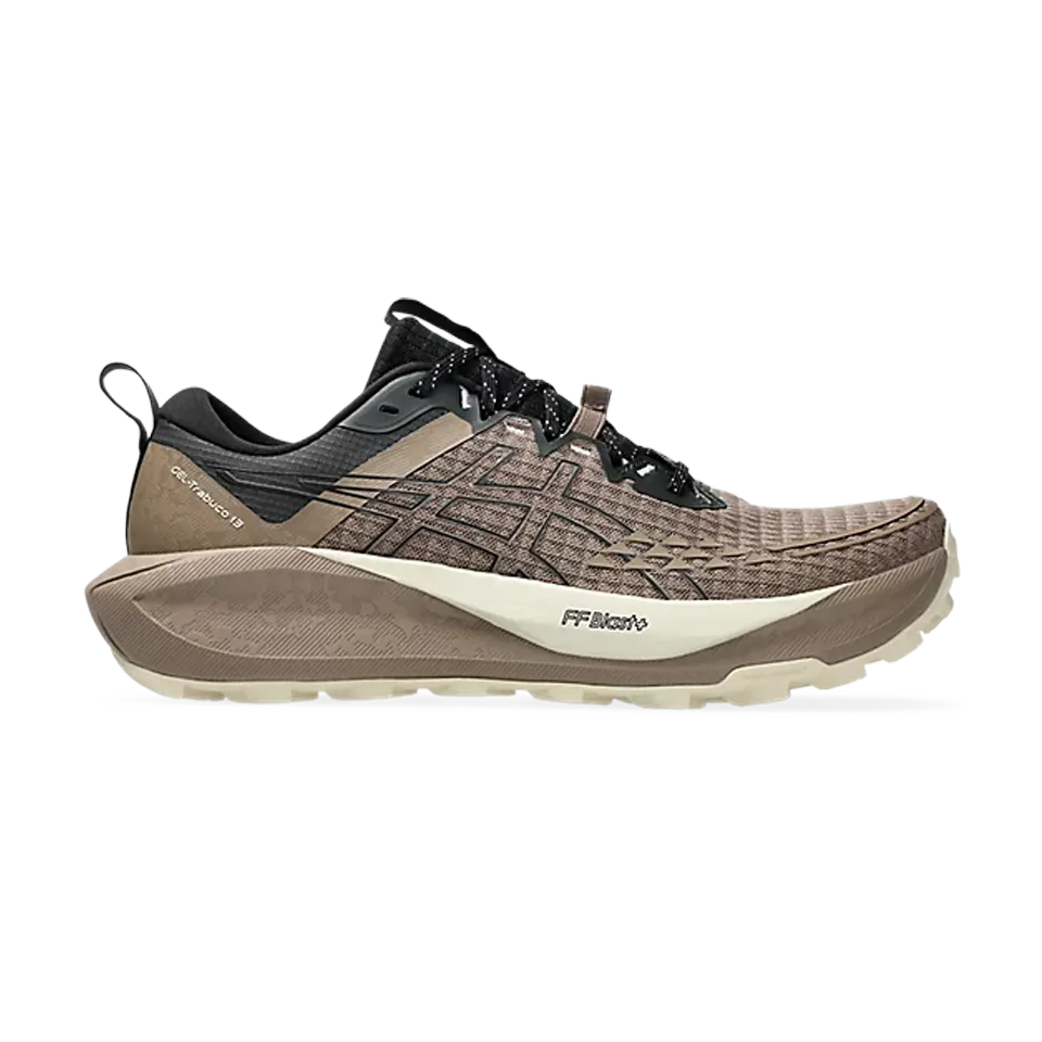 ASICS Men's GEL-TRABUCO 13 Taupe Grey/Black