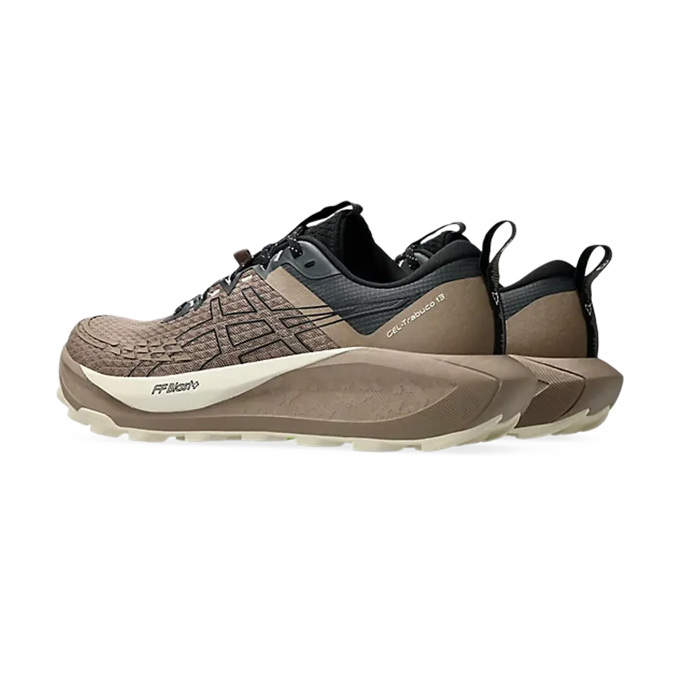 ASICS Men's GEL-TRABUCO 13 Taupe Grey/Black