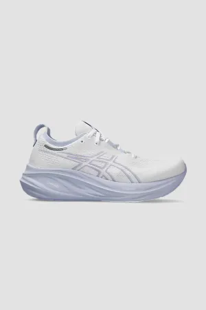 ASICS Women's Gel-Nimbus 26 Sneaker in White/Fresh Air