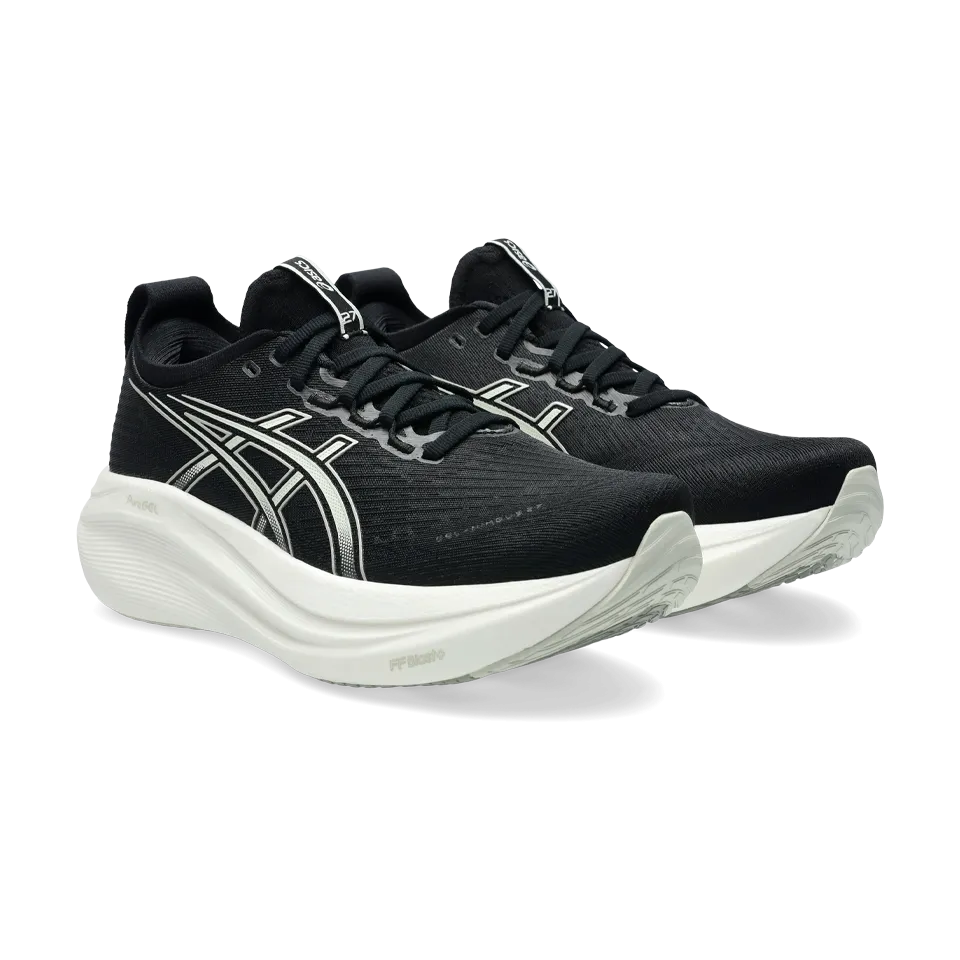 ASICS Women's GEL-NIMBUS 27 Black/Lake Grey