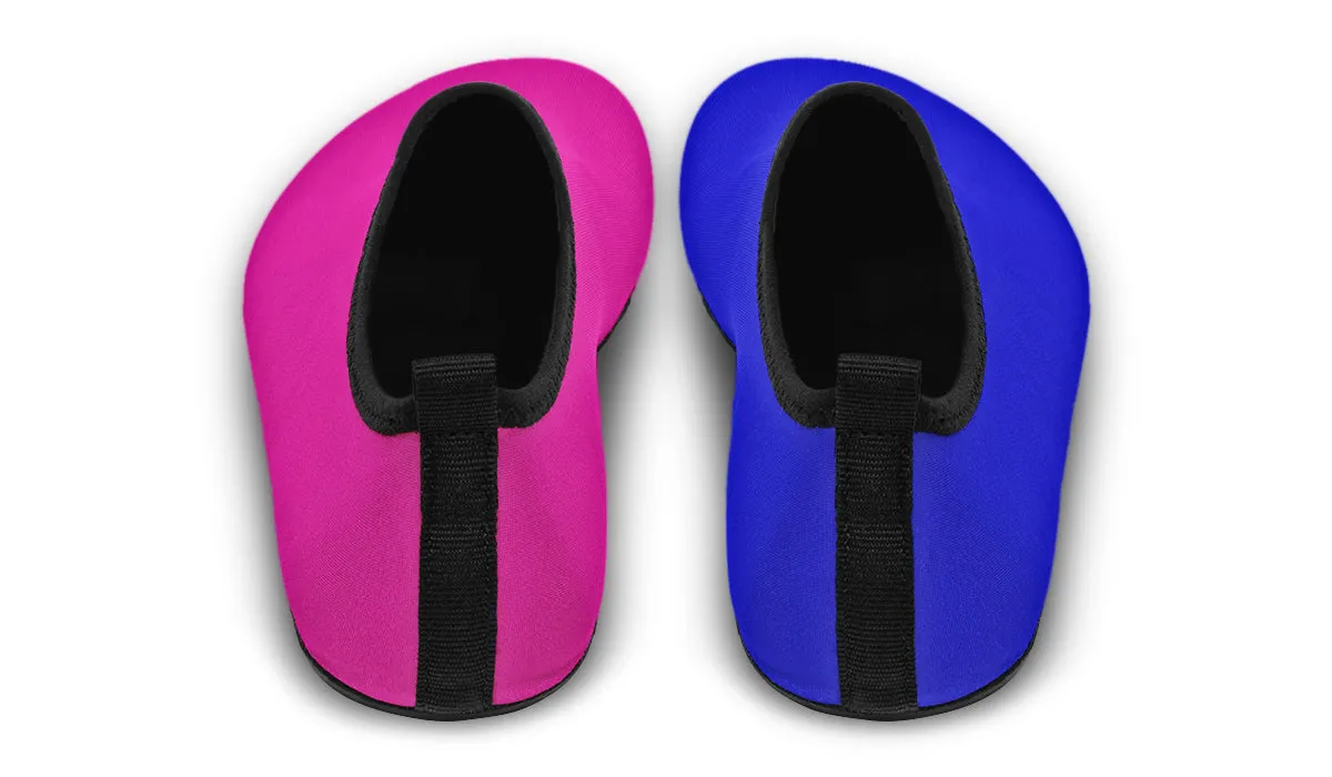 Blue And Pink Mismatch Water Shoes