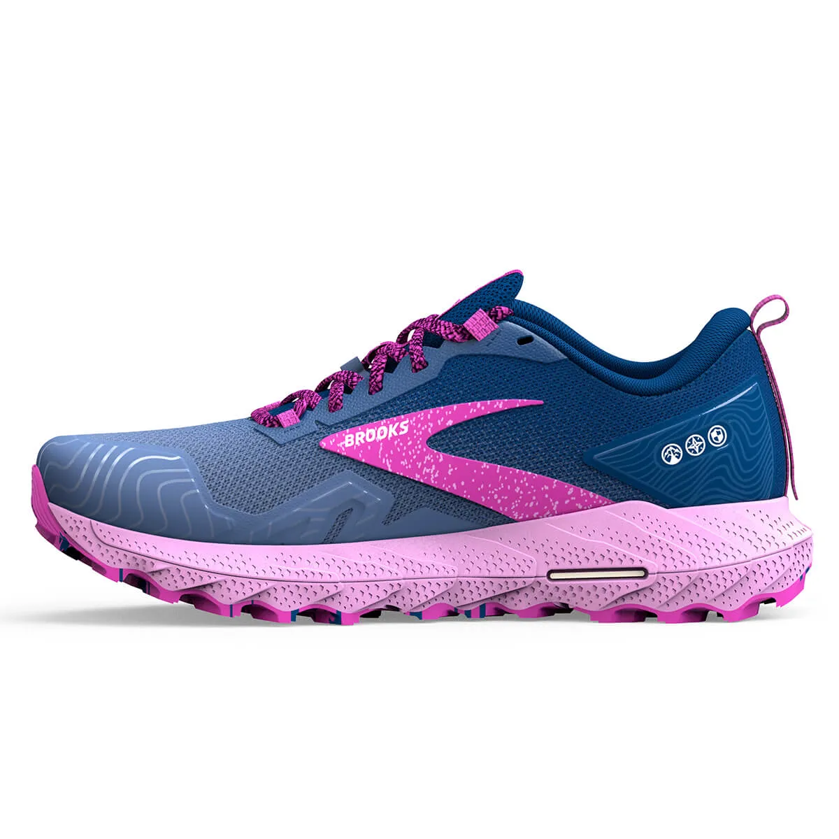 Brooks Cascadia 17 Womens | Navy/purple/violet