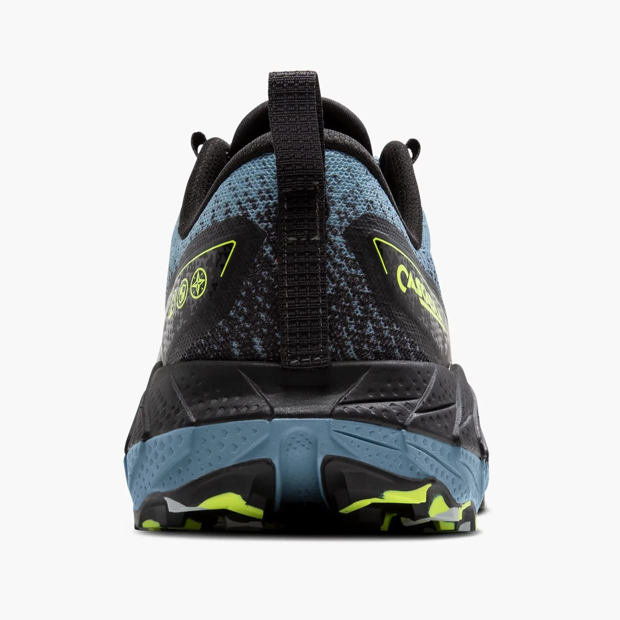 Brooks Cascadia 18 | Citadel / Ebony / Lime | Mens