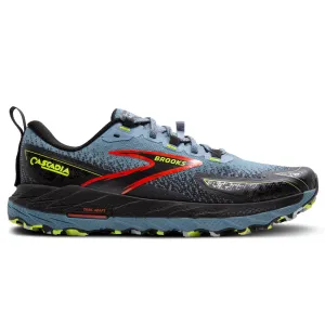 Brooks Cascadia 18 Men's Citadel Ebony Lime