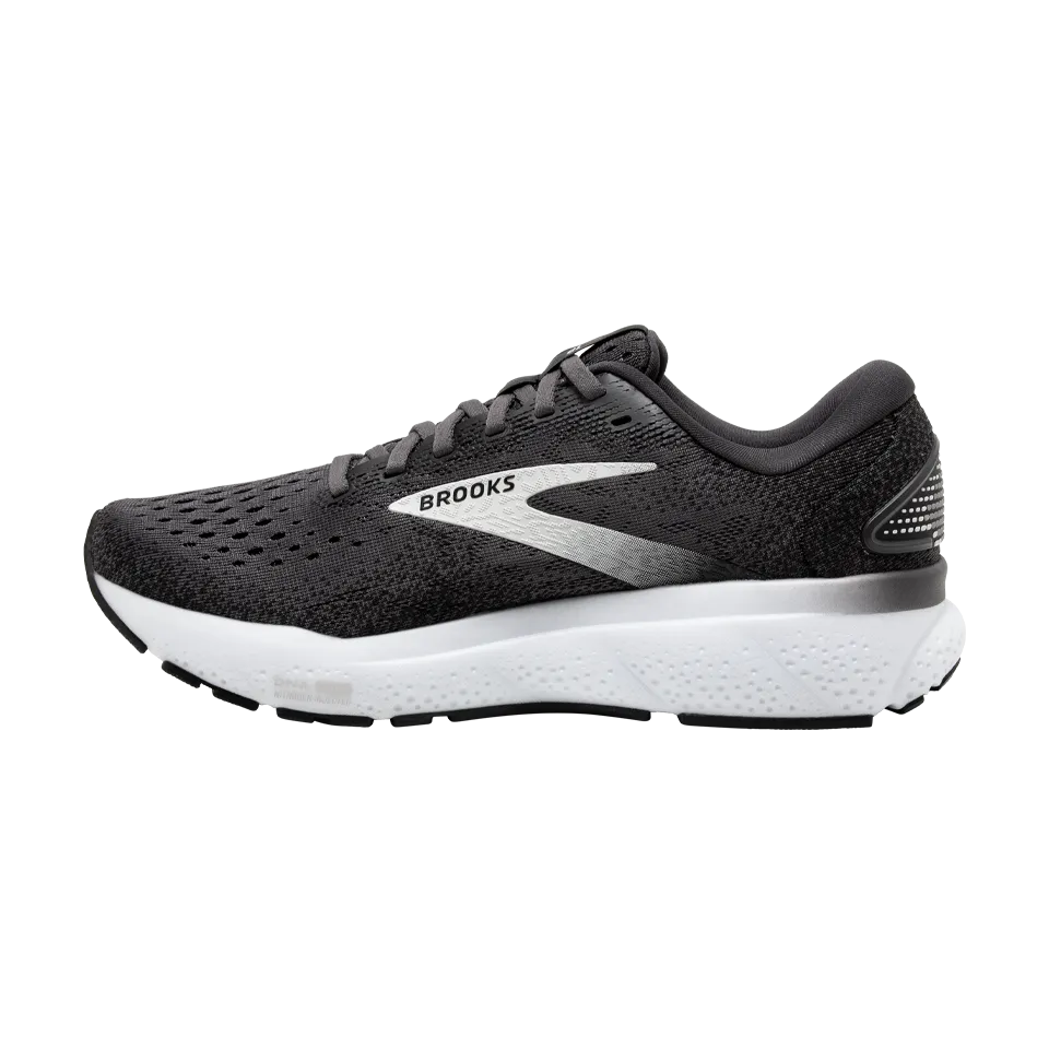 Brooks Women's Ghost 16 B Width Black/Grey/White