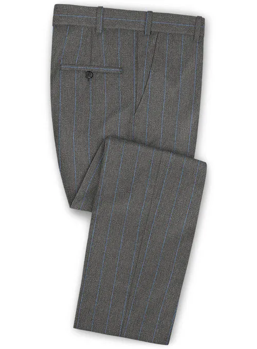 Caccioppoli Dapper Dandy Tarazo Gray Wool Suit