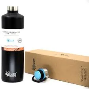 Cheeki Classic Insulated Bottle - Matte Black 1 Litre